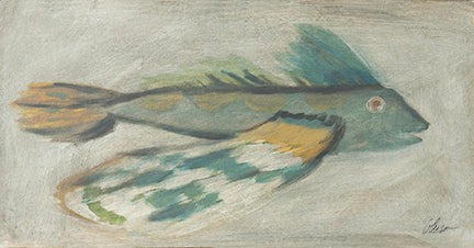 [BOANGFYF-12X16L-A-G] Angler: Fly Fish (Gold, 12x16-Landscape)