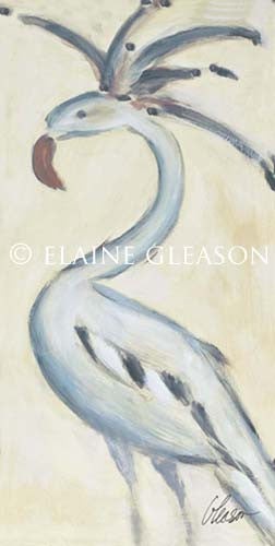 [FNCRN-12X16P-A-G] Ascot: Crane (Gold, 12x16-Portrait)