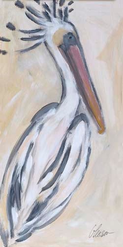 [FNPEL-12X16P-A-G] Ascot: Pelican (Gold, 12x16-Portrait)