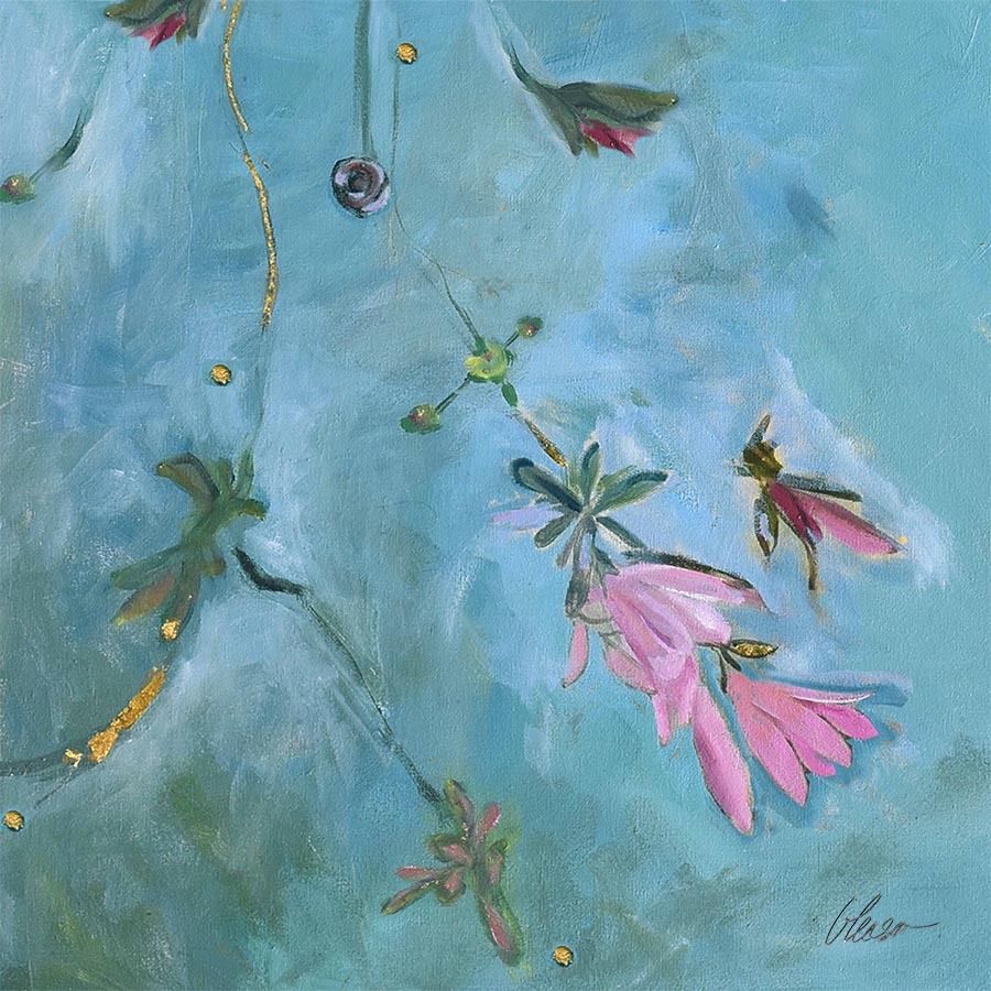 [BOAZA1-12X12S-A-G] Azalées Turques: Daybreak (Gold, 12x12-Square)