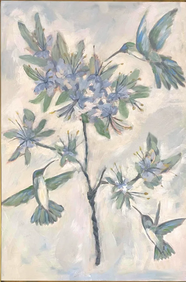 Blue Mist Hummingbird One (Lolipop)