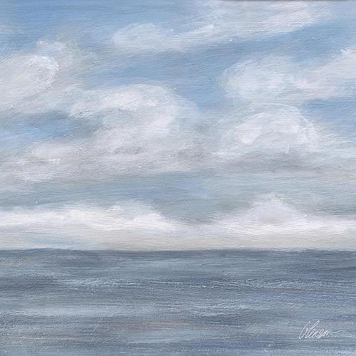 [LSCD-12X12S-A-G] Calm Day Landscape (Gold, 12x12-Square)