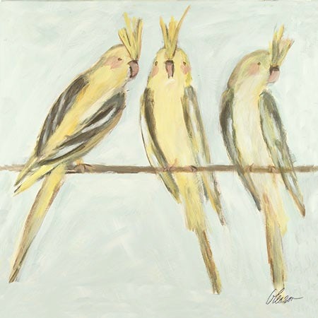 [BRCGA-12X12S-A-G] Cockateils: Good Afternoon (Gold, 12x12-Square)