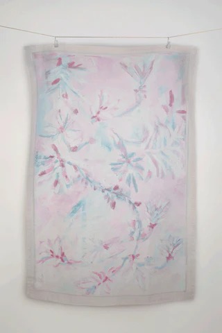 Hand Towel - Pink Palm