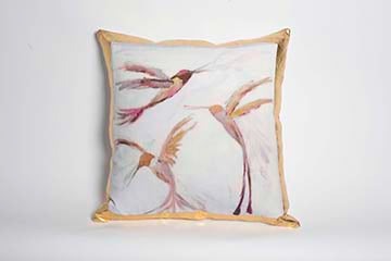 Hummingbirds Pillow