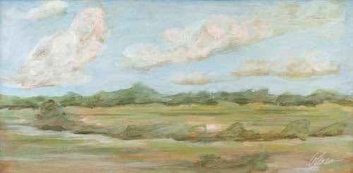 Pink Landscape: Landscape