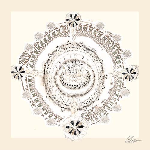 [RPVMN-12X12S-A-G] Venice: Mandala (Gold, 12x12-Square)