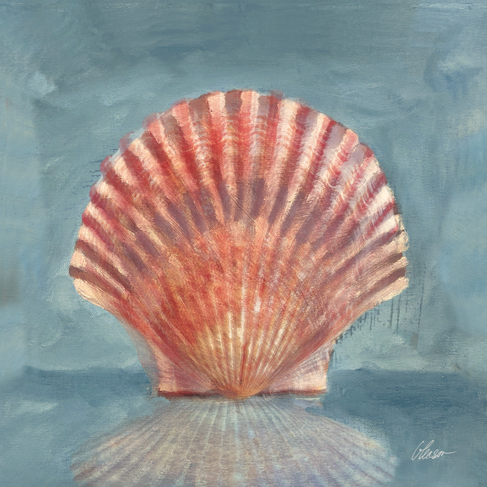 [BOSTAR-12X12S-A-G] Fanshell (Gold, 12x12-Square)