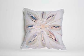 Blue Star Pillow