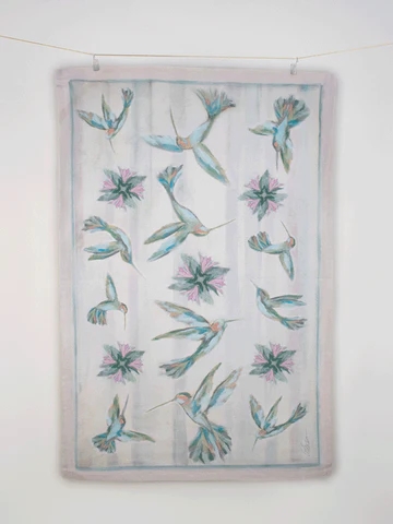 Hand Towel - Hummingbirds